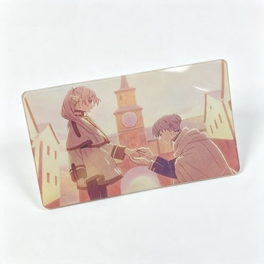 Frieren Cosplay Prop - アニメ『フリーレン』高画質レンチキュラーチェンジングカード 3インチポストカード インスタ映え二次元モーションコレクタブルカード