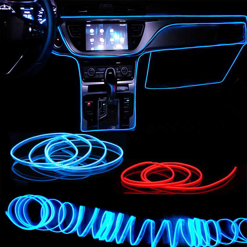 Led El Wire - 1 メートル/3 メートル/5 メートル車内 Led 装飾ランプ