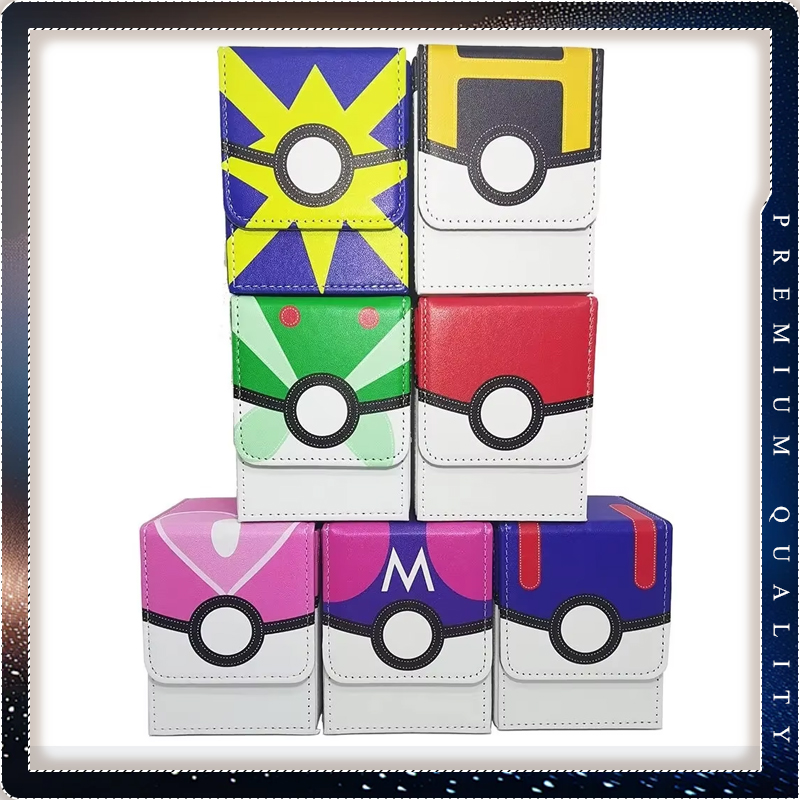 Cosplay Fireball Prop - ポケモンマスターボール PTCG カード収納ボックスポケモン遊戯王カード用ポータブル卓上 TCG アクセサリーコレクターホリデーサプライズ