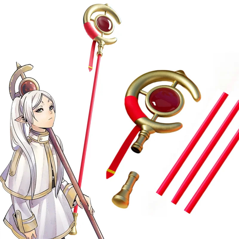 Frieren Cosplay Prop - ウォーキング スティック: Beyond Journey's アニメ フリーレン