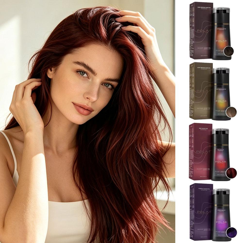 3in1ハーブヘアカラーシャンプー 200ml 長持ちするヘ - Hair Spray Color のレビューと価格