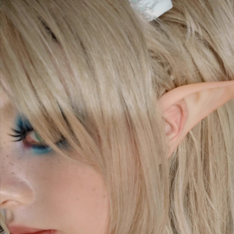 Coskawaii エルフ耳リアルな尖ったソフトラテックスフ - Frieren Cosplay Prop のレビューと価格