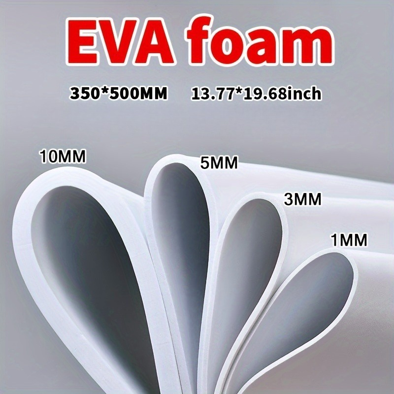 EVAフォームボード 14x19インチ、厚さ3mm-10mm - Cosplay Prop Foam Board のレビューと価格