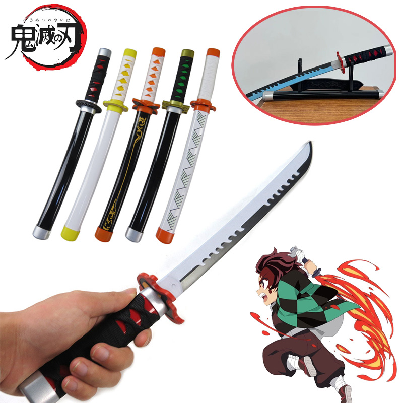 デーモンスレイヤー炭治郎コスプレ小道具ナイフ 42 センチメ - Cosplay Prop Knife のレビューと価格