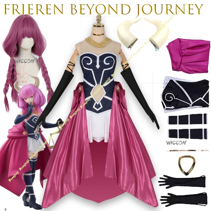 オーラコスプレ衣装ドレスアニメフリーレン旅の終わりオーラギロ - Frieren Cosplay Prop のレビューと価格