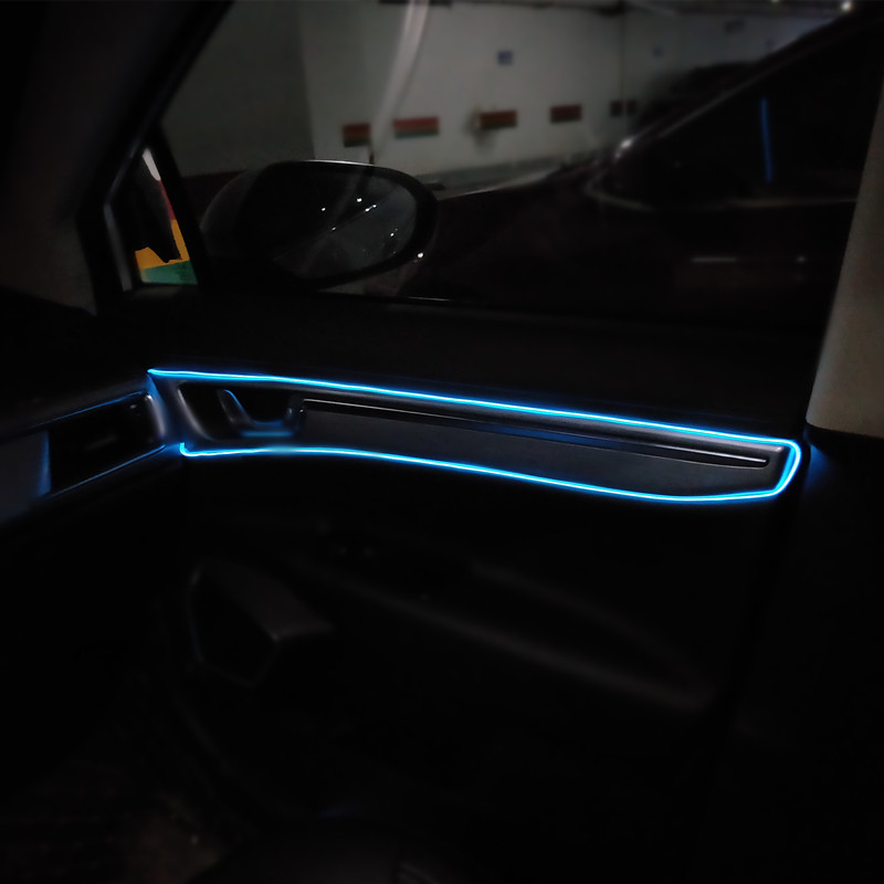 1 メートル/3 メートル/5 メートル車内 Led 装飾ラ - Led El Wire のレビューと価格