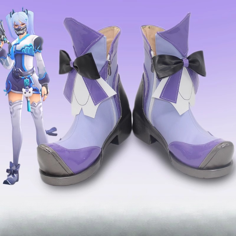 アニメ DVA コスプレ靴ゲームオーバーウォッチコスプレ靴小 - Dva Cosplay Prop のレビューと価格