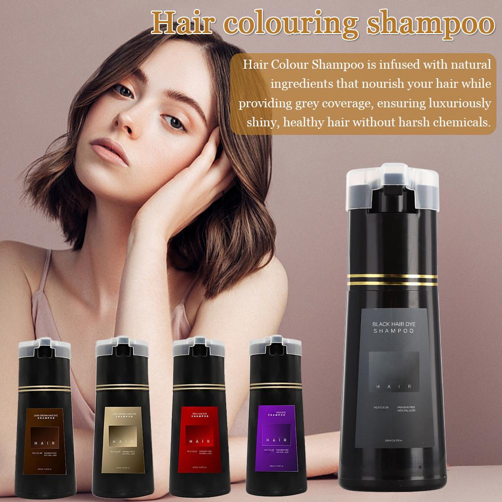 200ml 10分速染めヘアカラーシャンプー ナチュラルグレ - Hair Spray Color のレビューと価格