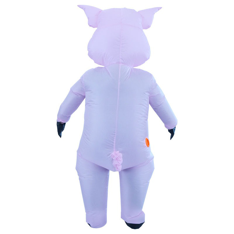 ピンクの豚インフレータブルスーツビジネス活動親子ゲームパフォ - Cosplay Prop Business のレビューと価格