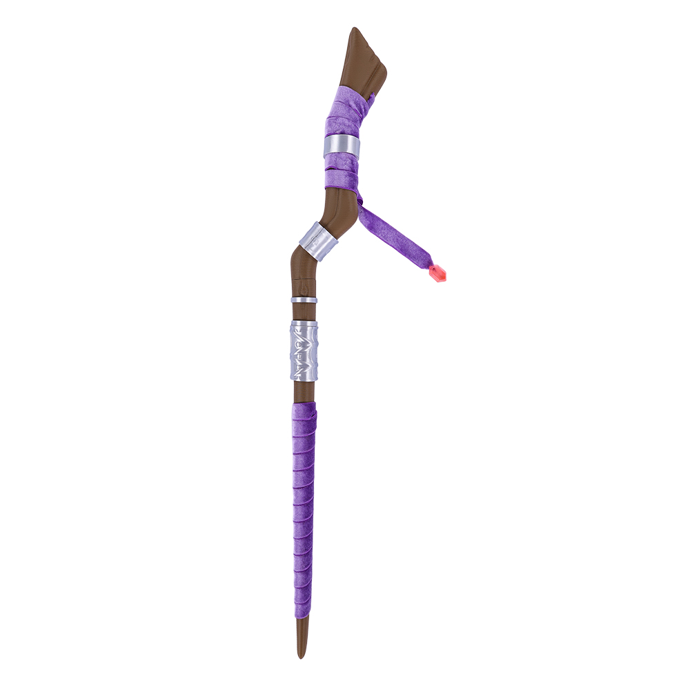 アニメソウソウのフリーレンコスプレフェーンパープルスタッフオ - Frieren Cosplay Prop のレビューと価格