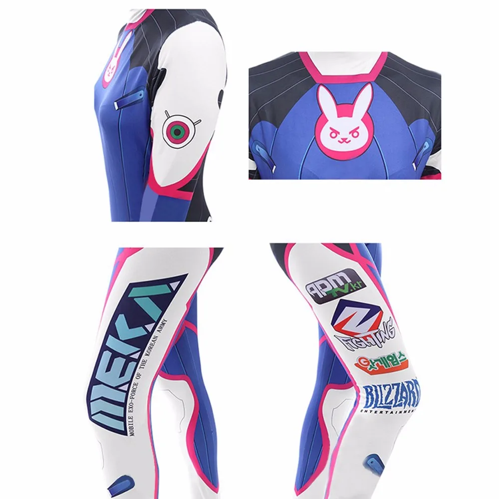 ゲームオーバーウォッチ Dva コスプレ衣装タイツジャンプス - Dva Cosplay Prop のレビューと価格