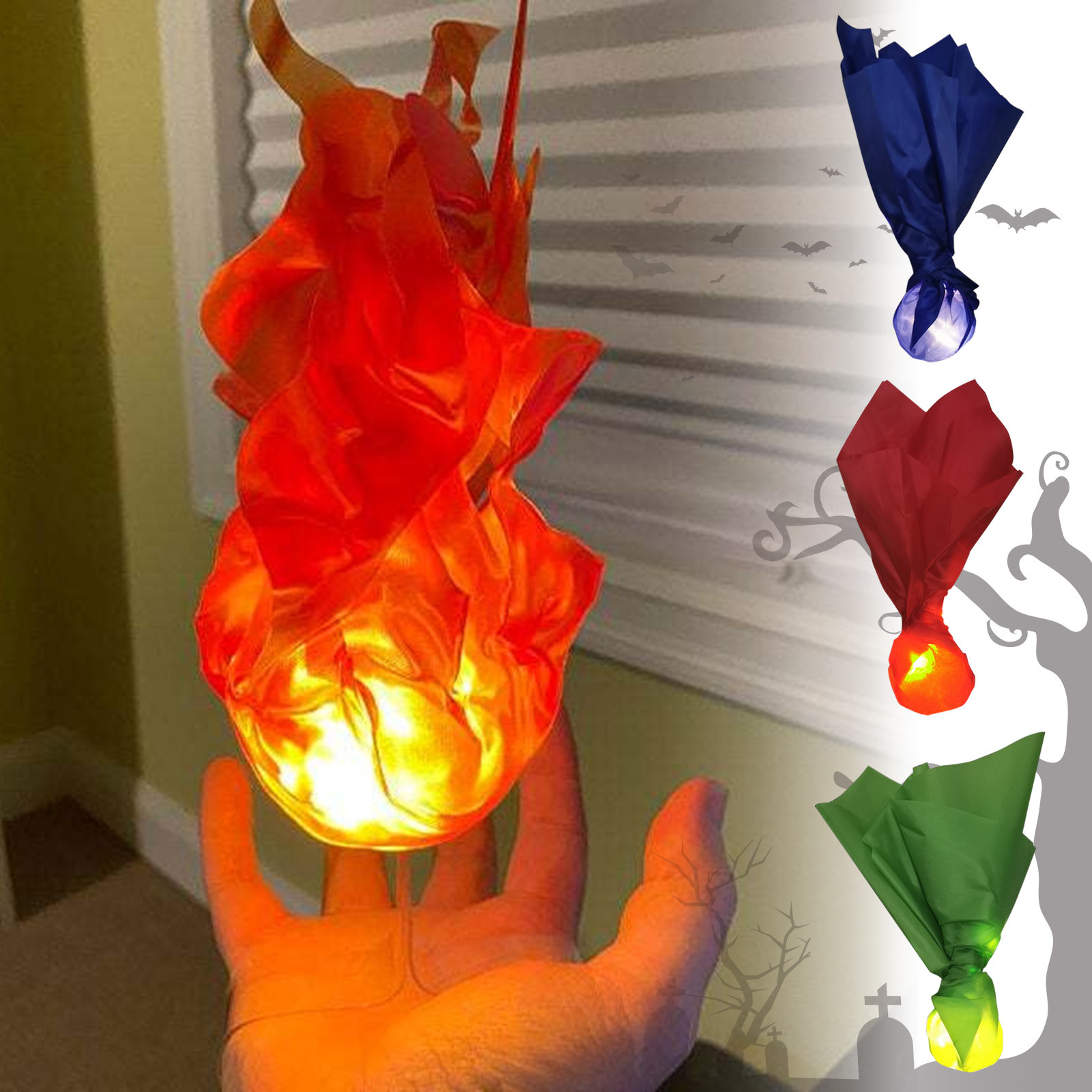 フローティング暖炉ランプ,シミュレーション,ハロウィーンの装 - Cosplay Fireball Prop のレビューと価格