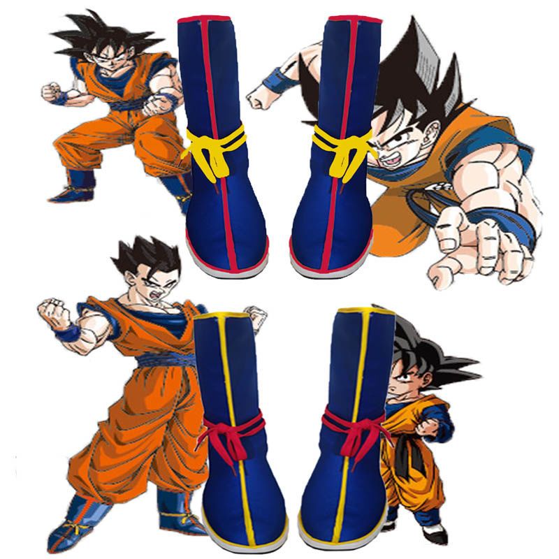 アニメドラゴンボール悟空コスプレブーツ柔らかい生地の衣装靴ハ - Cosplay Fireball Prop のレビューと価格