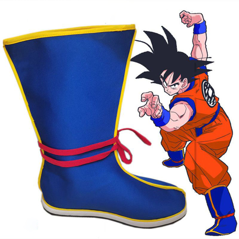 アニメドラゴンボール悟空コスプレブーツ柔らかい生地の衣装靴ハ - Cosplay Fireball Prop のレビューと価格
