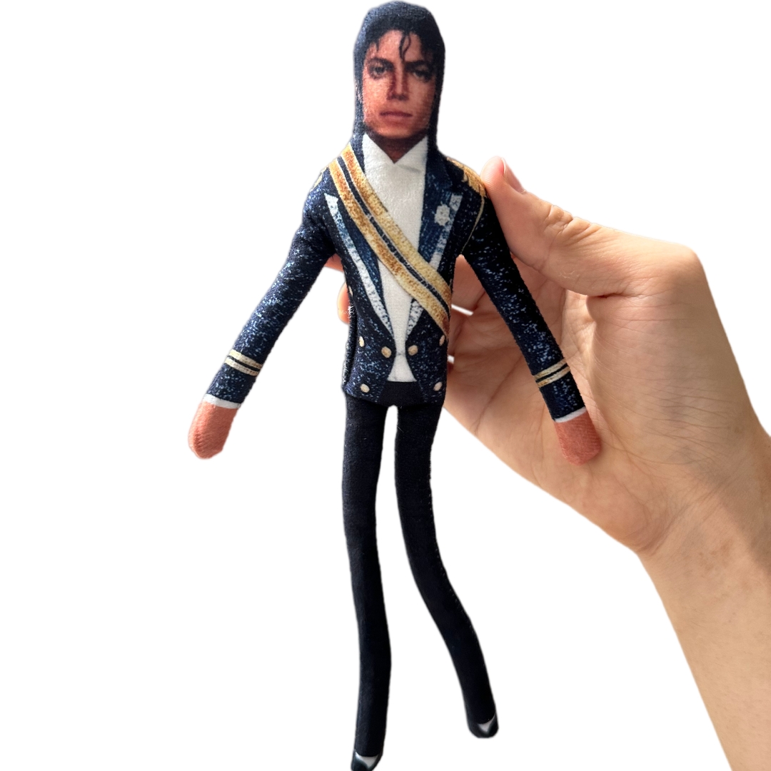 1-6 個マイケル・ジャクソンコスプレ小道具人形ぬいぐるみフ - Anime Cosplay Prop のレビューと価格