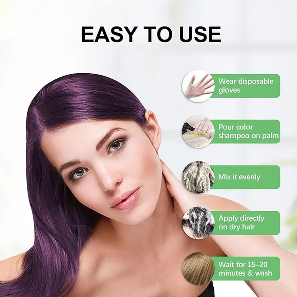 マルチシェードグレーカバーヘアシャンプーキット – 半永久的 - Hair Spray Color のレビューと価格