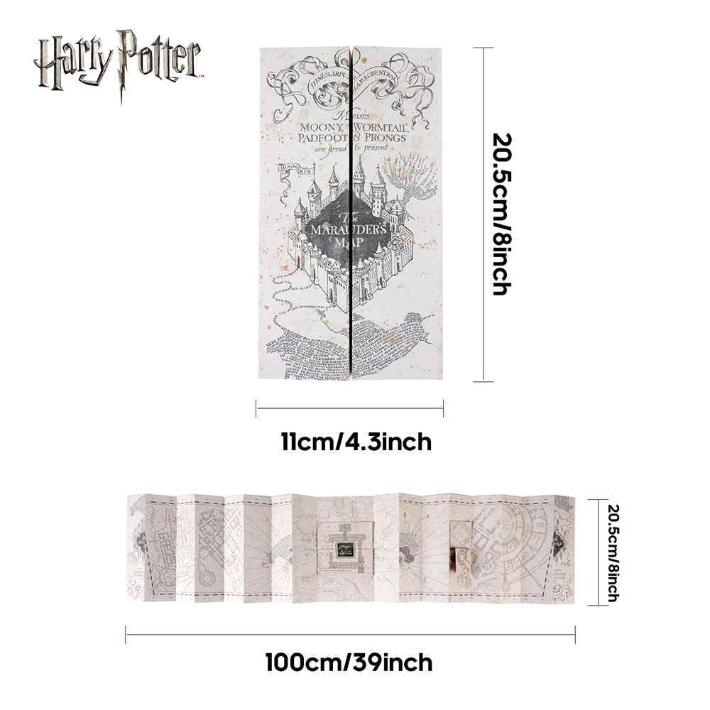 1PC マローダーズ魔法学校の地図魔法のコスプレ小道具映画ア - Anime Cosplay Prop のレビューと価格